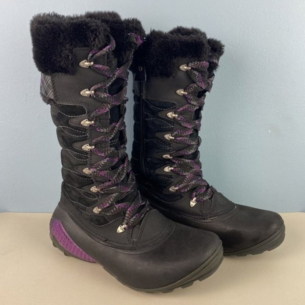 Merrell Winterbelle‎ Peak Waterproof Insulated Tall Winter Boot Women's 8 J68106